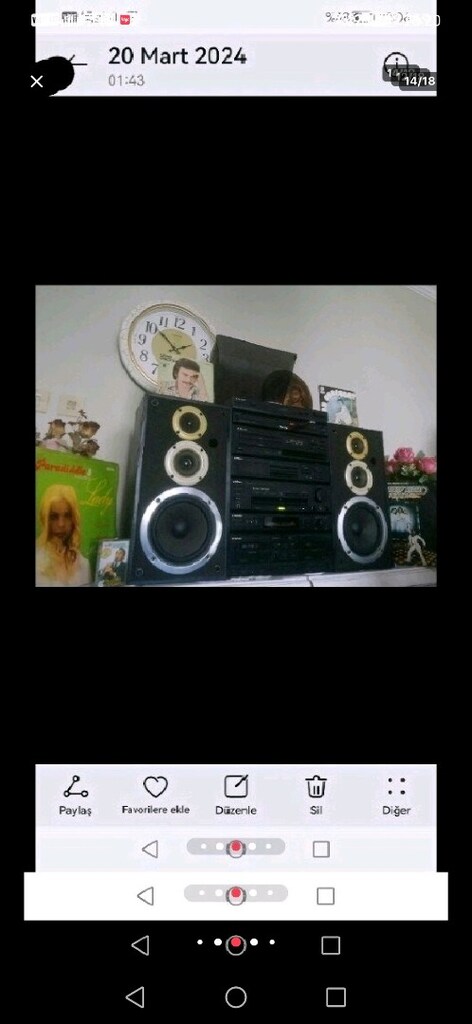 PIONEER MUZIK SETI FULL USBLI DVDLİ AUXLU 240VAT KOLONLAR KUMANDALI. - 17
