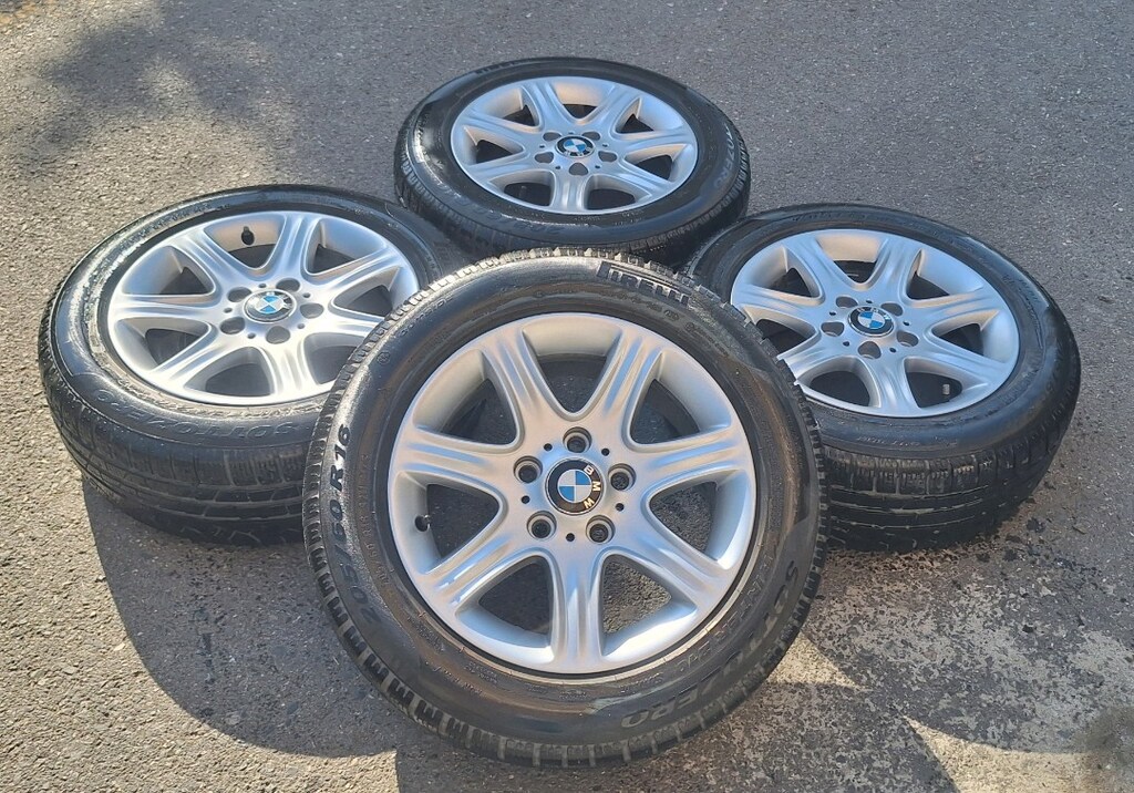 205 60 16 ORJINAL BMW JANT LASTİK TAKIMI BMW TRANSPORTER TRAFİK İNSİNG - 8