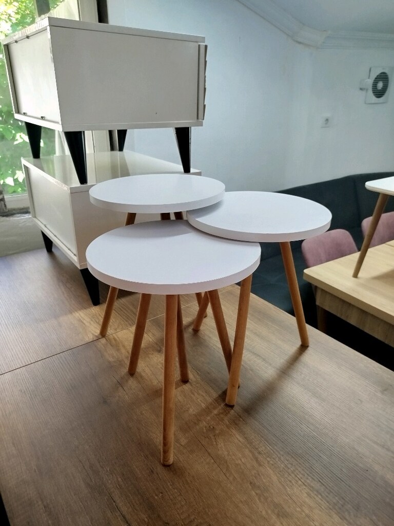 ORTA SEHPA VE 3'LÜ ZİGON SEHPA TAKIM - 7