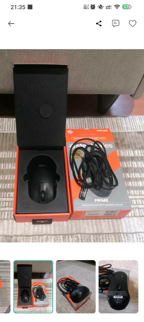 steelseries prime fps oyuncu mouse - 2