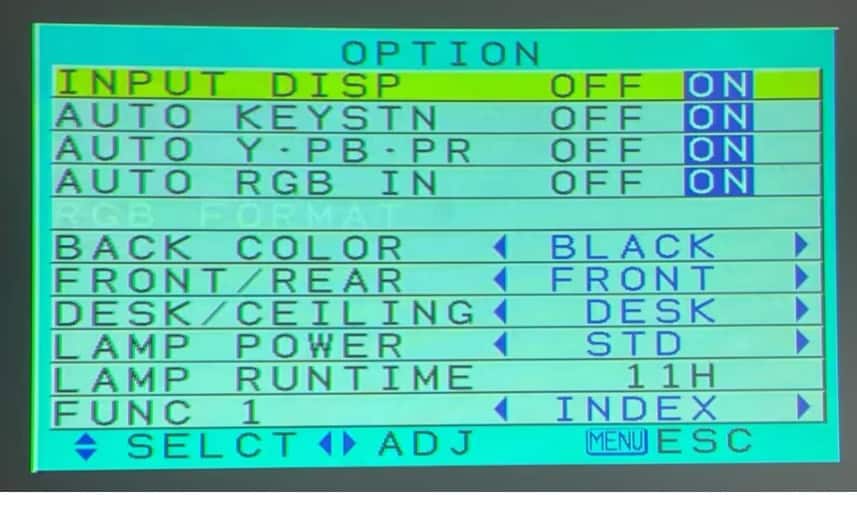 Panasonic PT-L712E Projektör ve Lazer pointerlı kumanda - 9