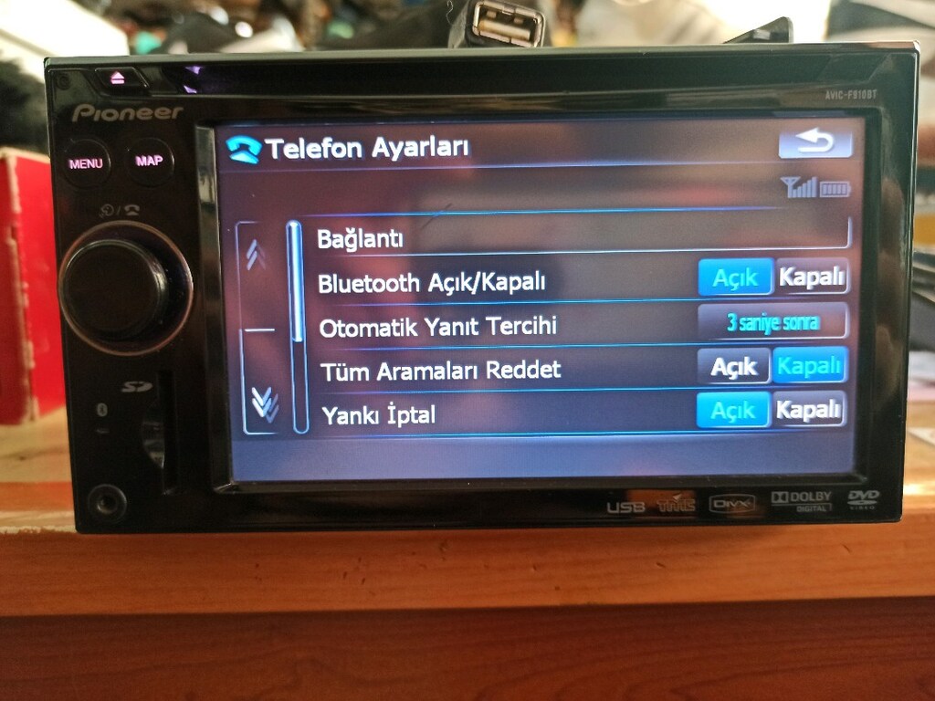 eski seri Pioneer USB AUX RADYO 3ANFİ CİKİSLİ OTO TEYP sorunsuz durumd - 6