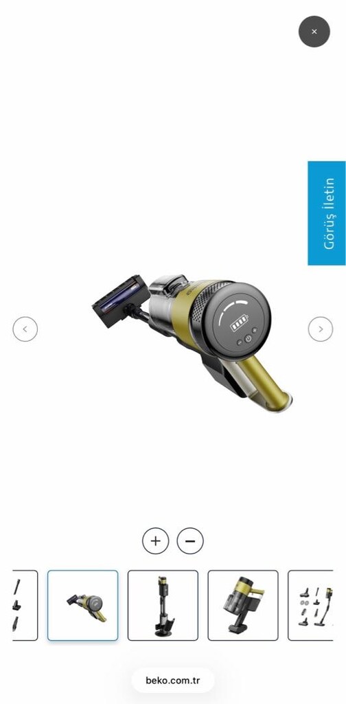 Beko PowerClean Pro 3.0 VRT 97325 VY Şarjlı Dikey Süpürge - 4
