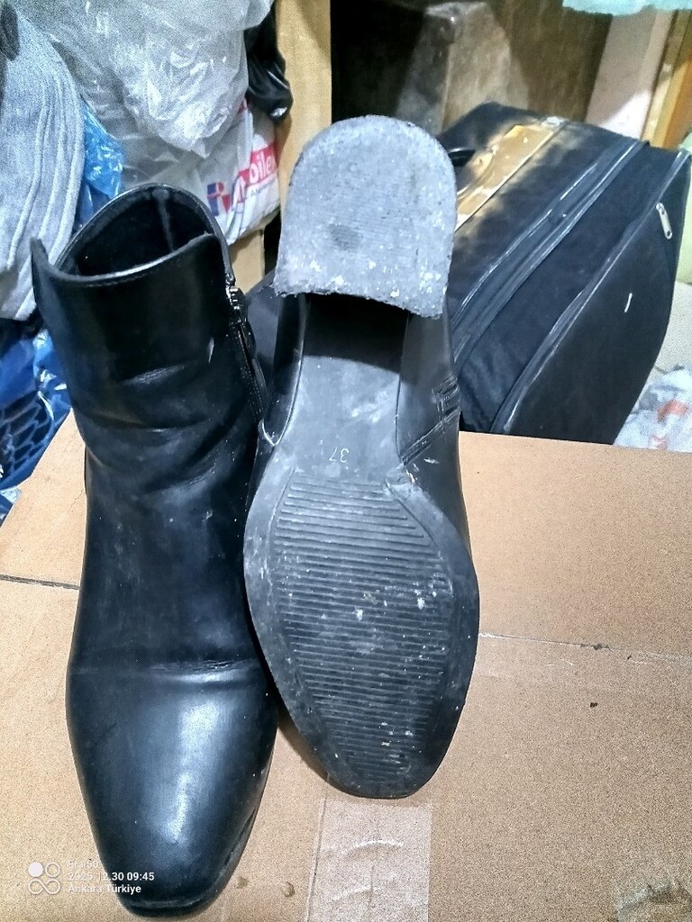 bayan kısa bot Yeni gibi - 2