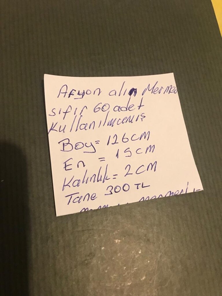 Afyon bal merdiven basamak RIHT mermeri - 3