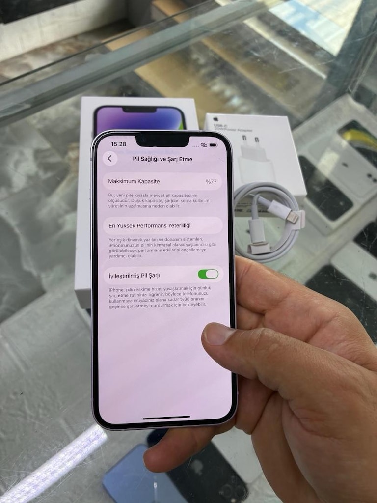 MÜHENDİSCELL’DEN YURTİÇİ KAYITLI İPHONE 14 LİLA SORUNSUZ - 4