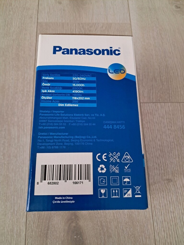 Panasonic E27 Led Torch Lamba 4190 LM 6500K - 2