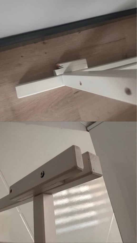 İKEA divan yatak bariyeri ve örgü yastık koruması - 3