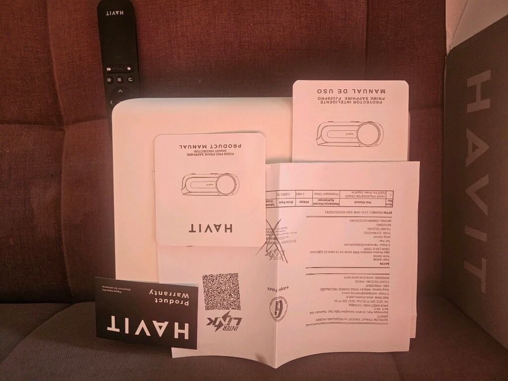 Havit PJ209 Pro Prime Sapphire Smart Projector hiç kullanılmadı. - 4