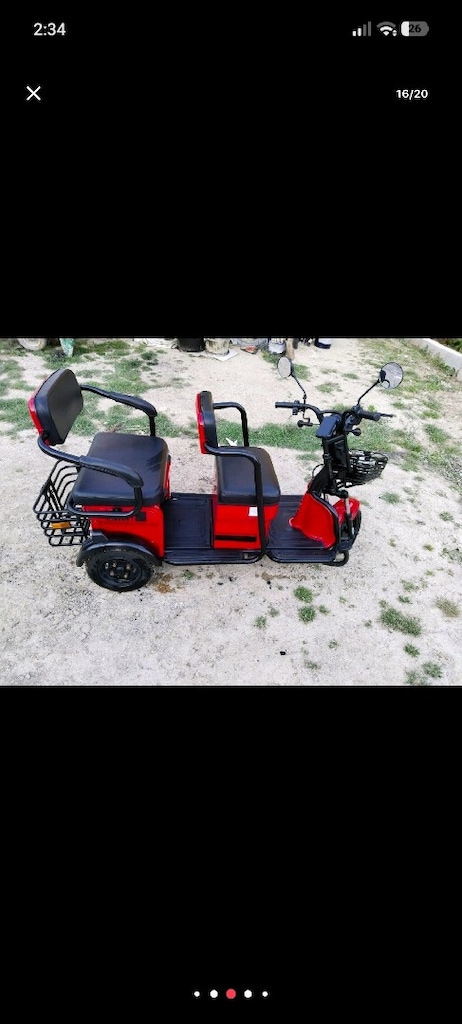 Mondial E-Mon Mona Elektrikli Bisiklet Kırmızı - 14