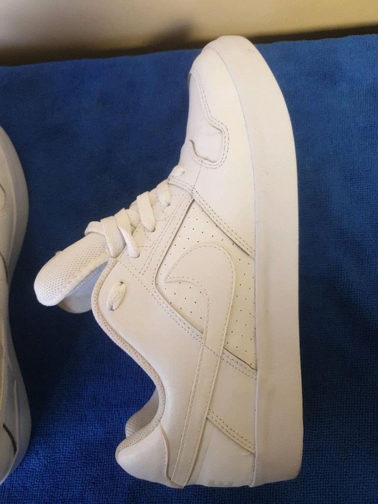 Nike SB Delta Force Vulc "Triple White" (Tam Beyaz) - 3