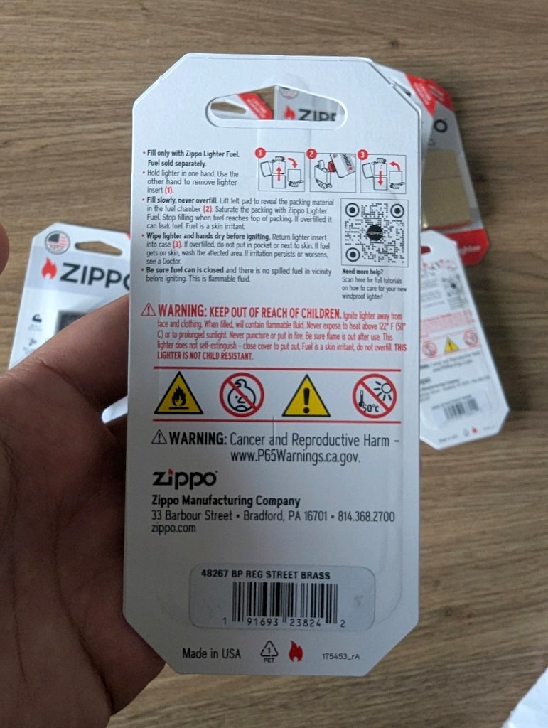 Amerikadan Orjinal Zippo Cakmak Sıfır hic açılmamış cakmaklar - 10