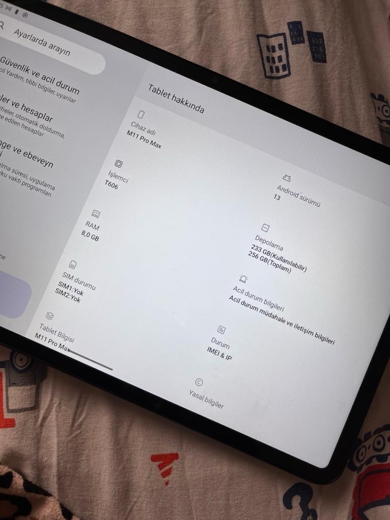 reeder m11 pro max tablet bilgisayar - 8