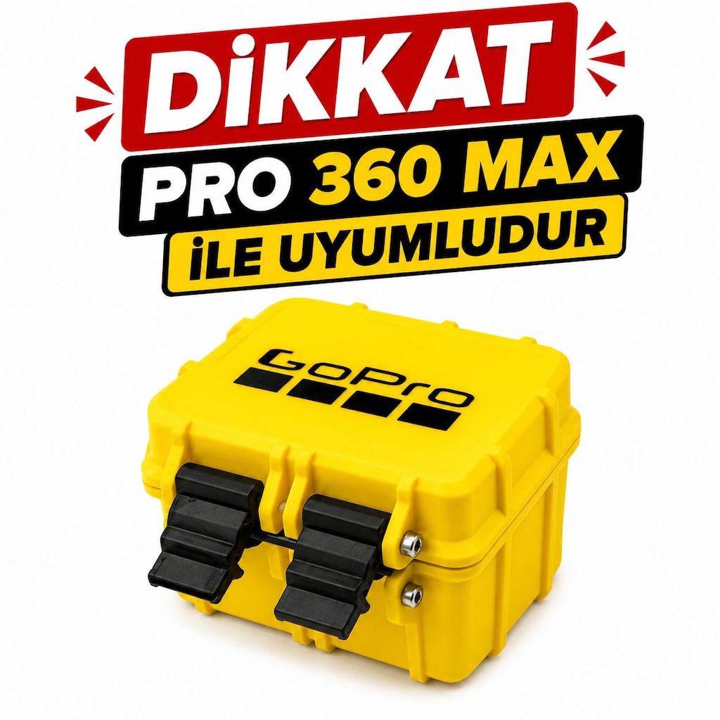Yapı3D Aksiyon Kamera Uyumlu Saklama Kutusu Kamera - 4