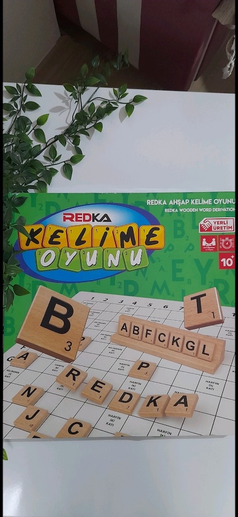 Ahşap kelime oyunu..sıfır üründür - 2