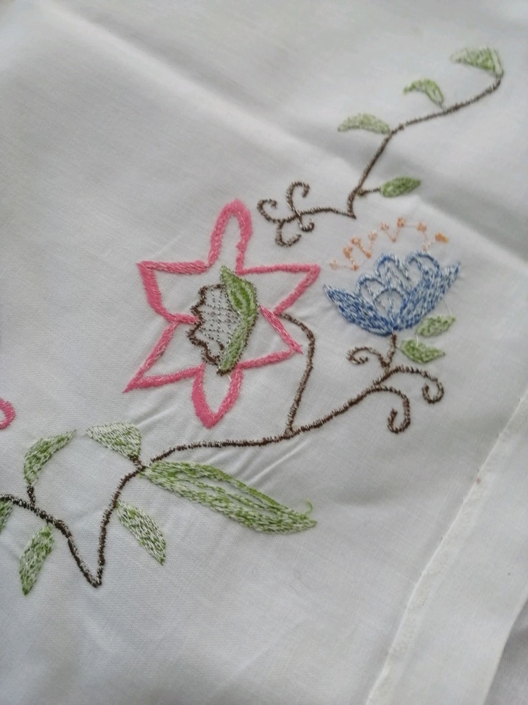 Vintage Nakışlı Bohça - 8