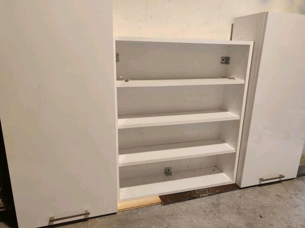mutfak içim mdf bardak fincan dolabı duvar dolabı 166cm boy 100 cm der - 7