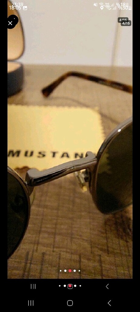 MUSTANG MU2192 Col.01 52-20 140 Güneş Gözlüğü - 4