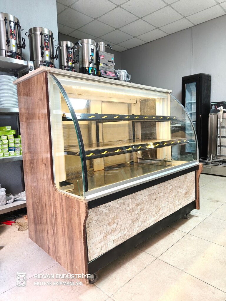 Meze dolabı kebap dolabı çikolata pasta teşhir vitrin soğutucu dolap - 16