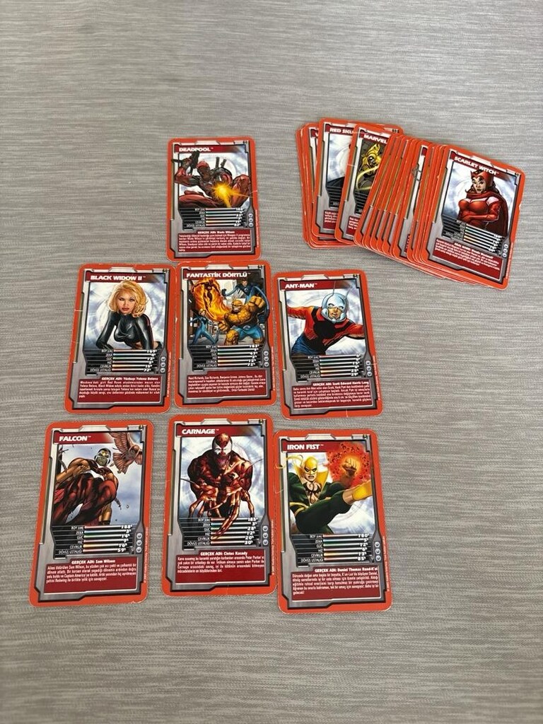 Top Trump’s Süper Kartlar Marvel - 3