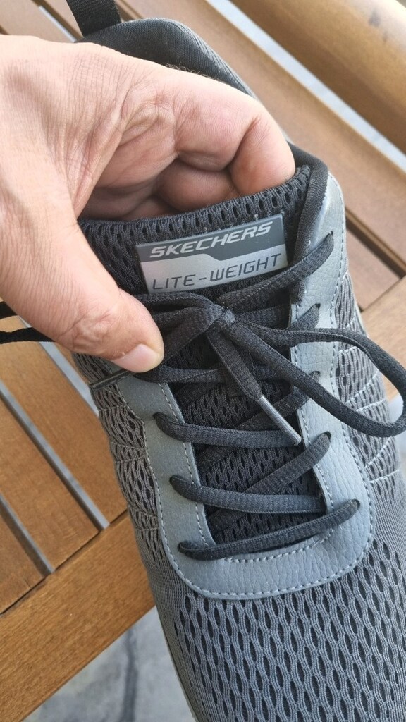 Orjinal Skechers lite weight (hafif) 43 numara gri erkek ayakkabı - 4