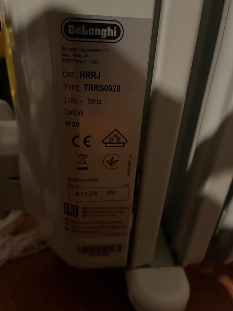 Delonghi yagli radyator - 3
