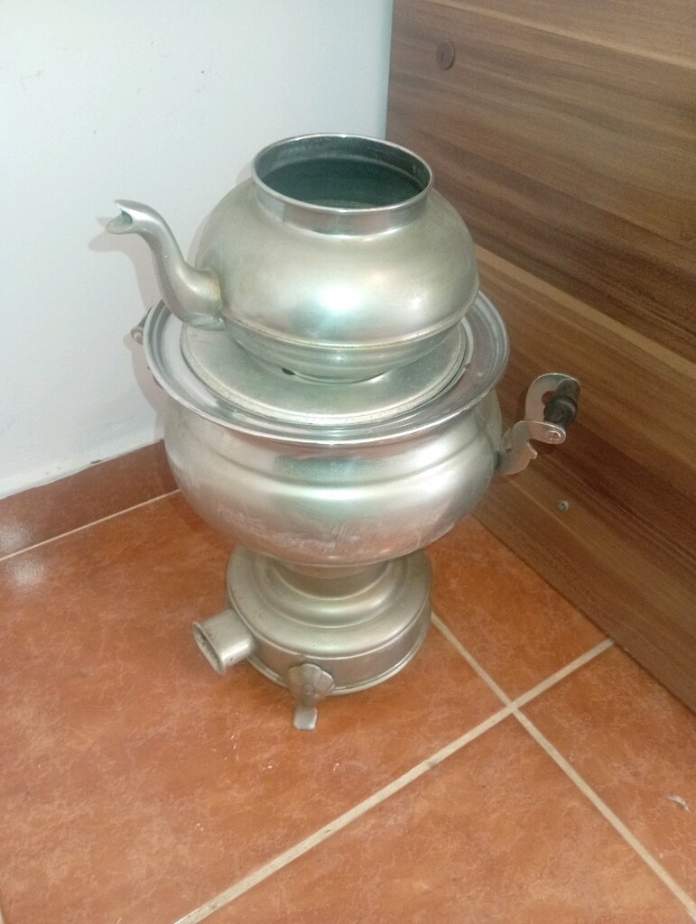 Antika Bakır Semaver - 4