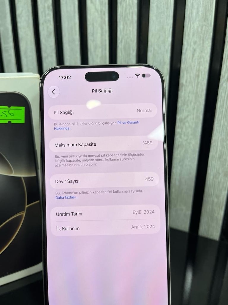 HATASIZ İPHONE 16 PRO MAX PİL 89 FIRSAT CİHAZI!! - 8