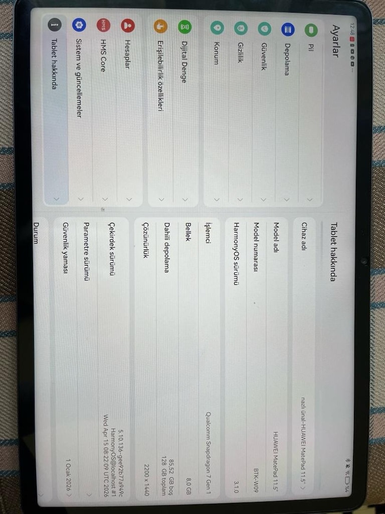 Huawei matepad 11.5 128+8gb - 4