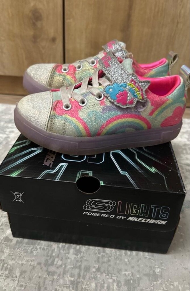 Skechers spor pırıltılı ayakkabı - 2