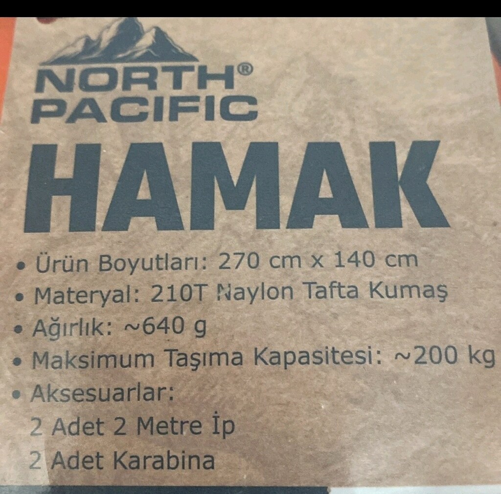 North Pasific Cibinlikli Hamak Keyifcilere özel son ürünler - 10