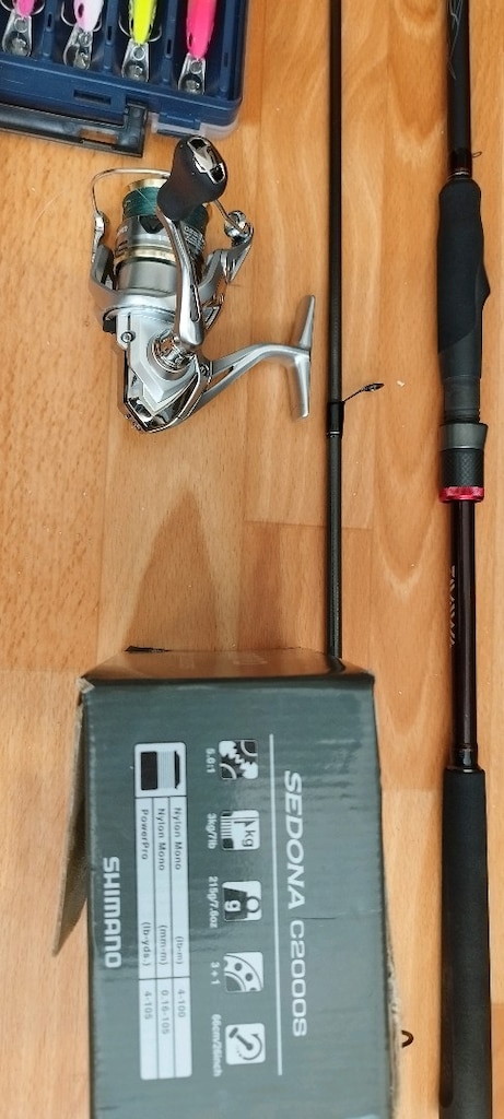 Spin Seti : Daiwa Ballistic-X 7-28 Gr / Shimano Sedona C2000s Makina - 2