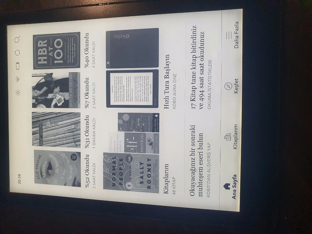 Kobo Aura H2O 6.8 Edition 2 E-Kitap Okuyucu - 3