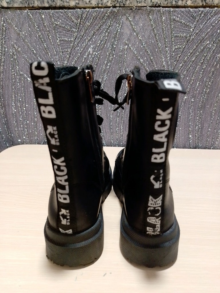Siyah Deri Bot - 7
