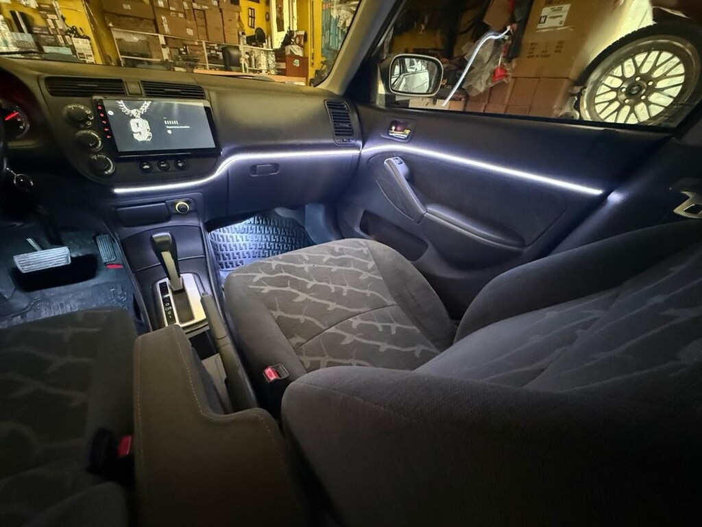 civic V TEC iç ambiyans 64 renk rgb animasyonlu - 7