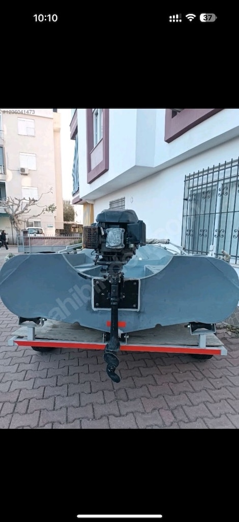 Temiz Kullanılmış Bot + Tomking RV170 Motor + Römork (Takım Halinde) - 4