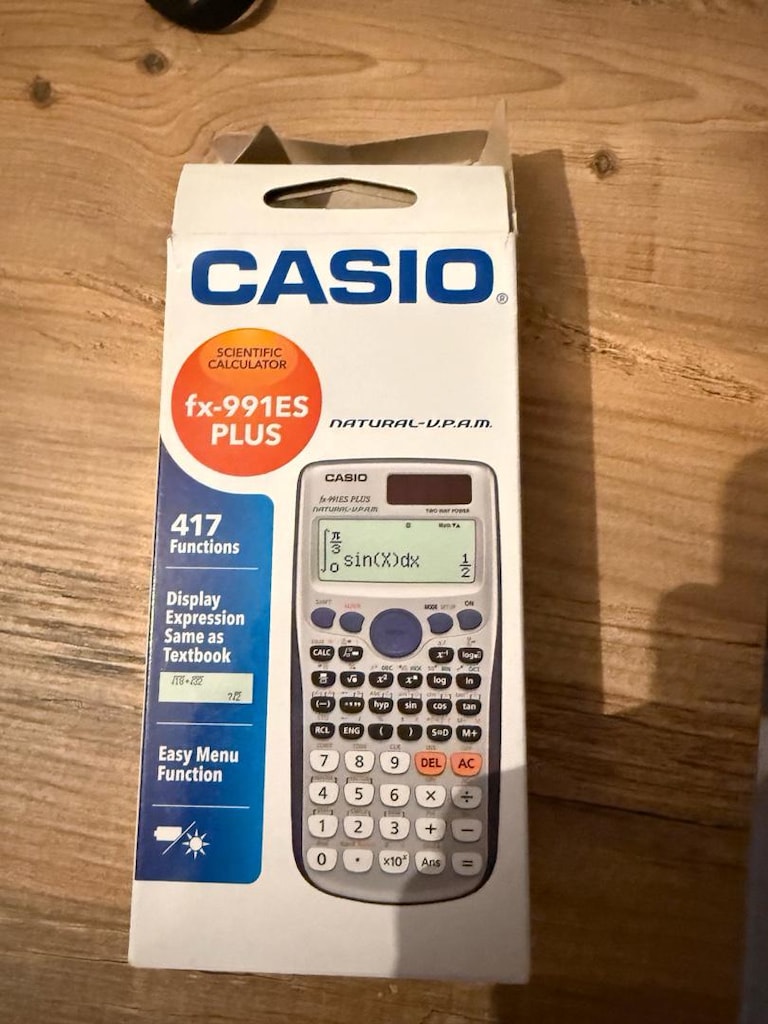 Casio fx-991ES PLUS 417 Fonksiyon – Kutulu, Kılavuzlu - 2