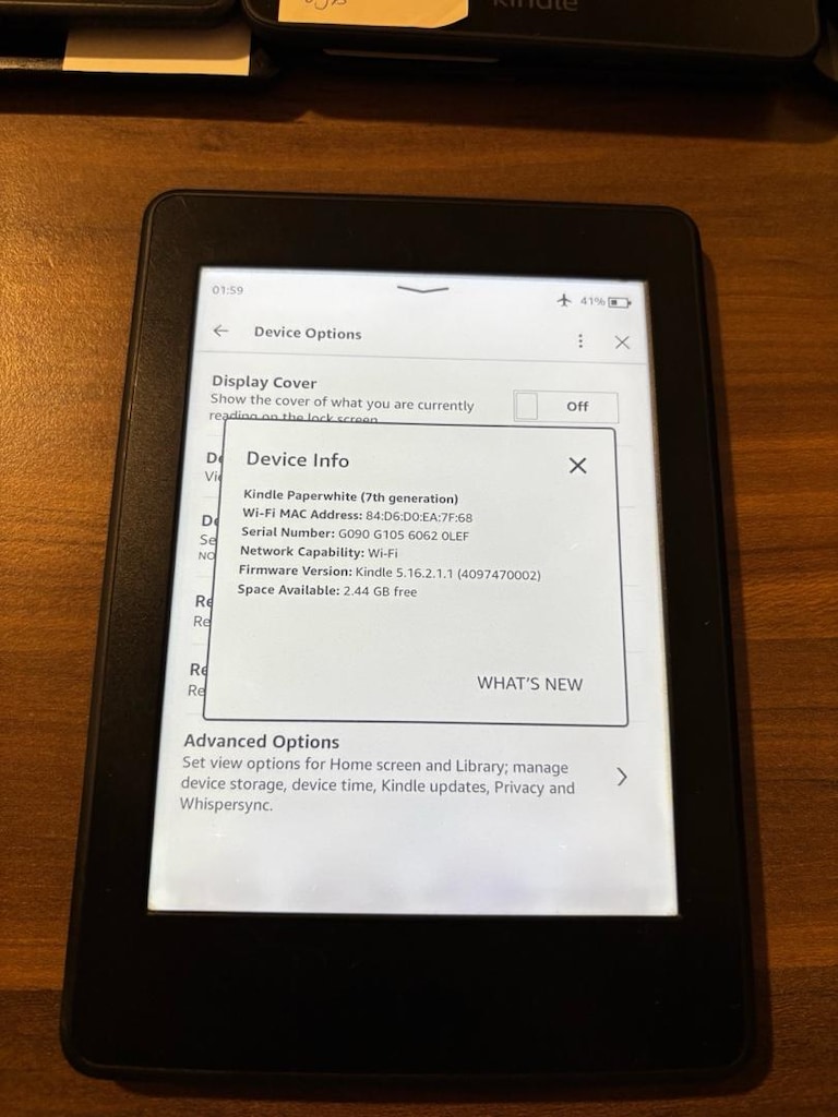 Amazon Kindle Paperwhite 7. nesil 4gb E kitap okuyucu - 7