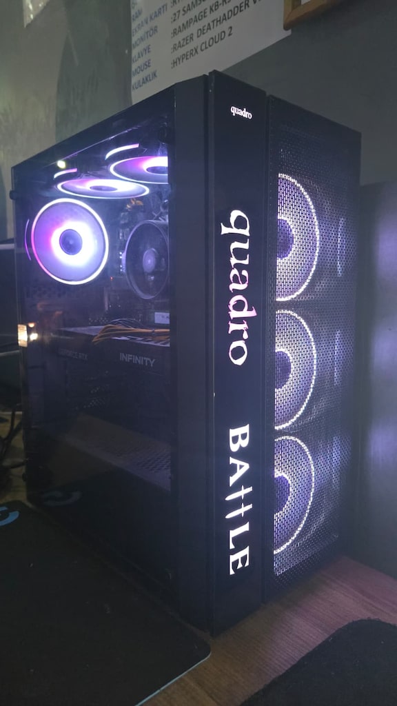 RYZEN 5 7500F & RTX5060 OYUNCU KASASI - GARANTİLİ - 9