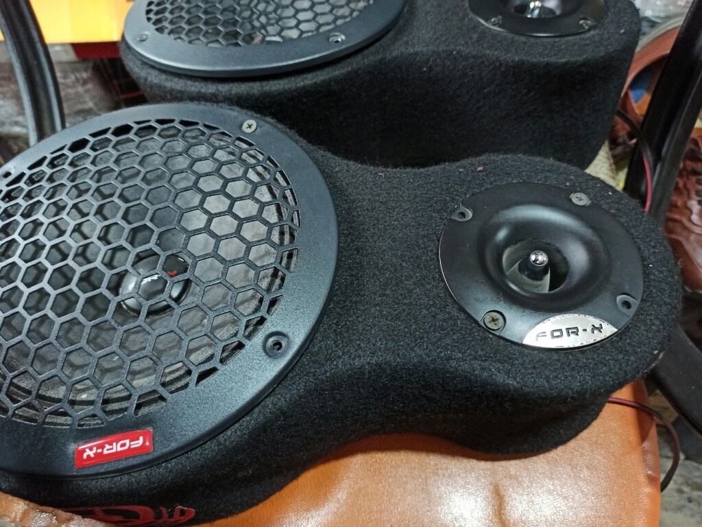 iki adet forx 20cm midrençler iki adet Forx dome tiveter iki adet yüks - 6