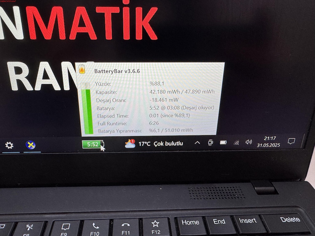 THİNKPAD X1 CARBON İ5 10. NESİL 16 GB RAM 256 M2SSD DOKUNMATİK - 5