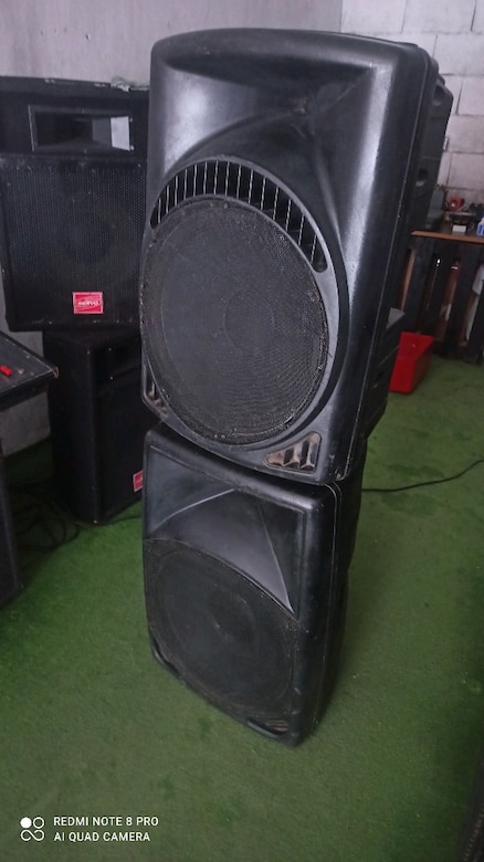 1 ÇIFT Kolon 1adet kup amfi , servo twistr 1.200 watt, sorunsuz - 4
