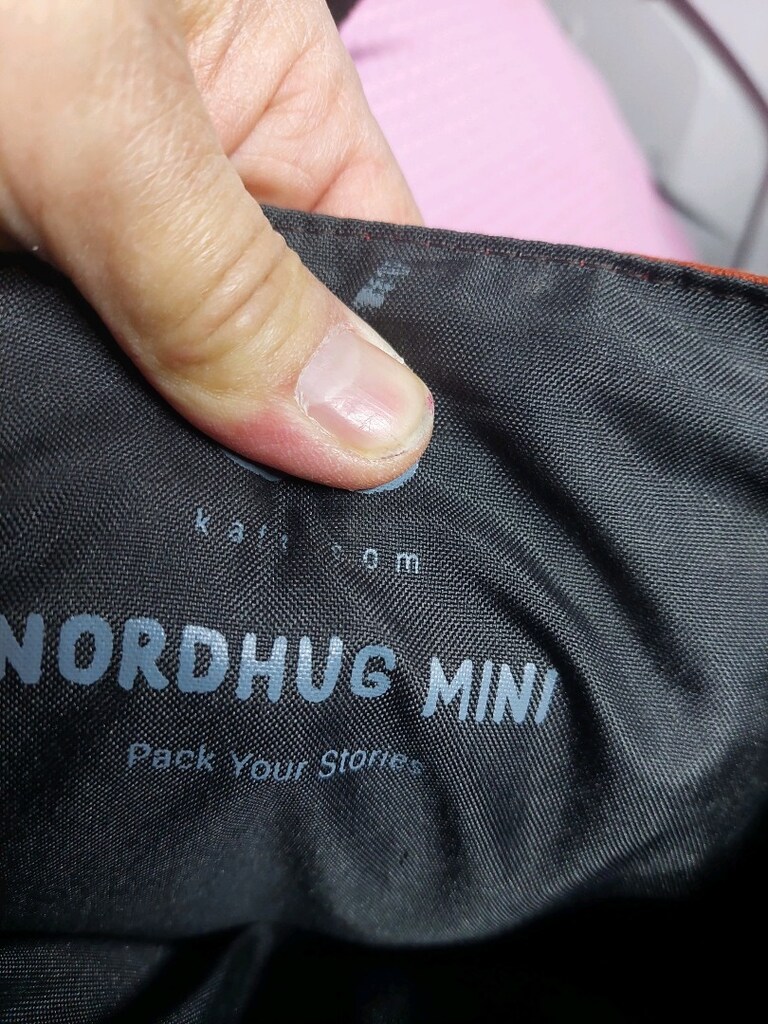 Kaft Nordhug sırt çantası. Nostaljik bir üründür. Temiz. - 11