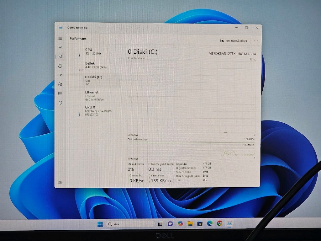 Hp Z440 Workstation E5-1620 V4 32GB Quadro P4000 512GB M2 W11Pro - 4