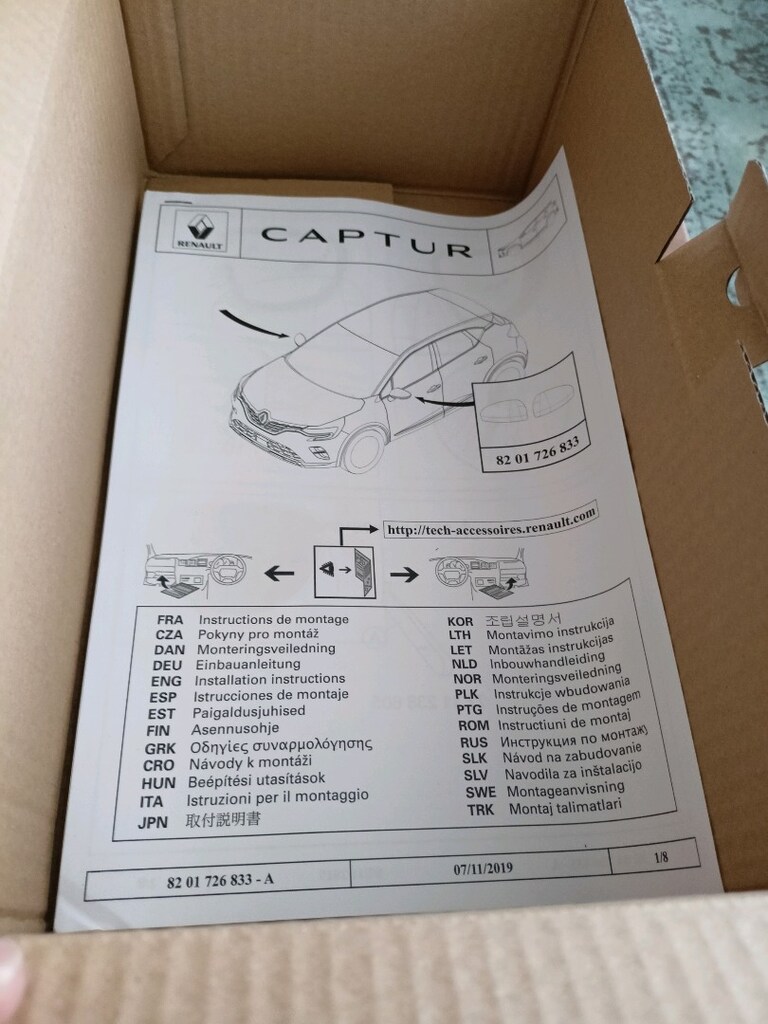 Captur 2 Ayna Kapağı Sağ Sol Kromlu Takım sıfır Orjinal - 8