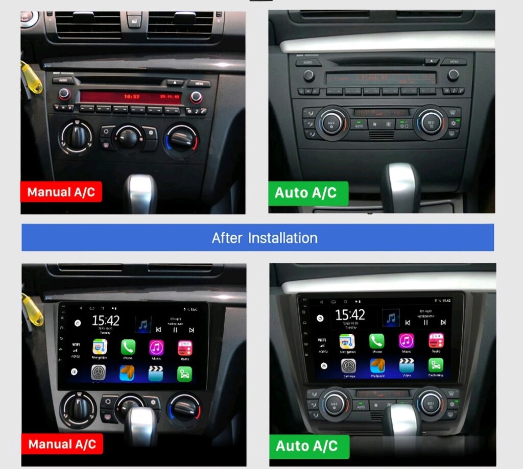 RAVX MULTİMEDYA ŞOOK FİYAT BMW 1 SERİSİ CARPLAY KAMERA HEDİYE 4GB TEYP - 2