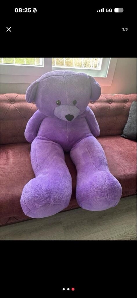 MOR PELUŞ OYUNCAK 120 CM - 2