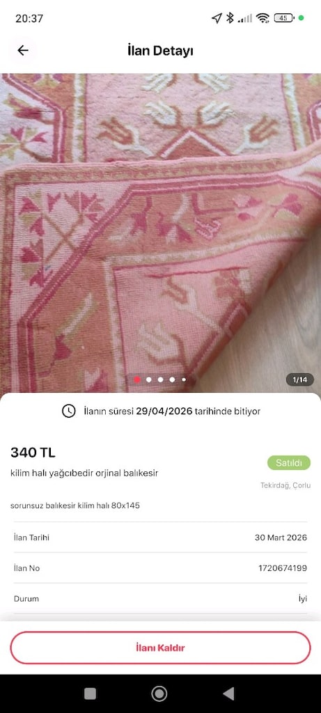 orjinal yağcıbedir halı kilim balıkesir - 13