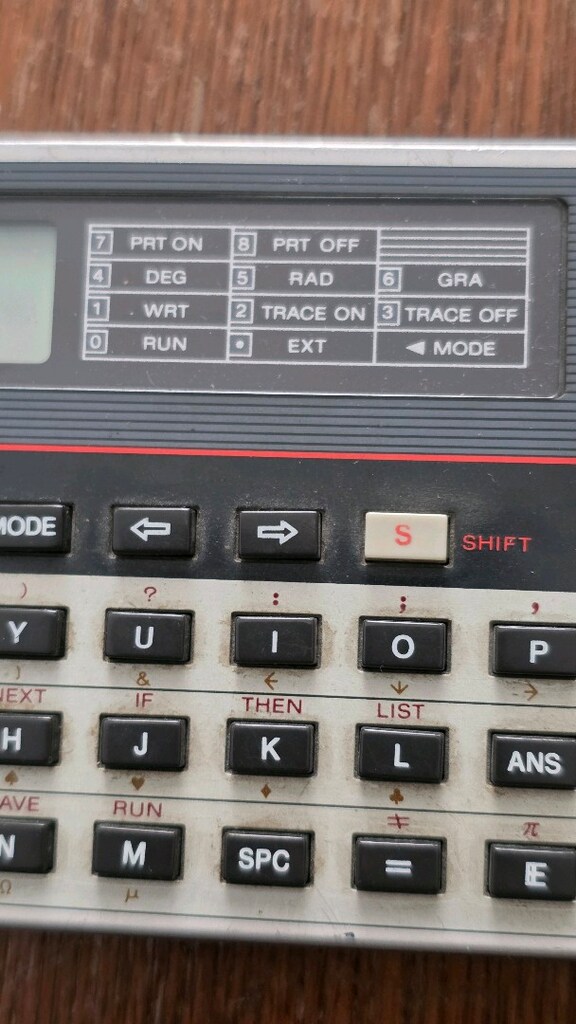 Vintage Casio PB-100F cep bilgisayarı - 3