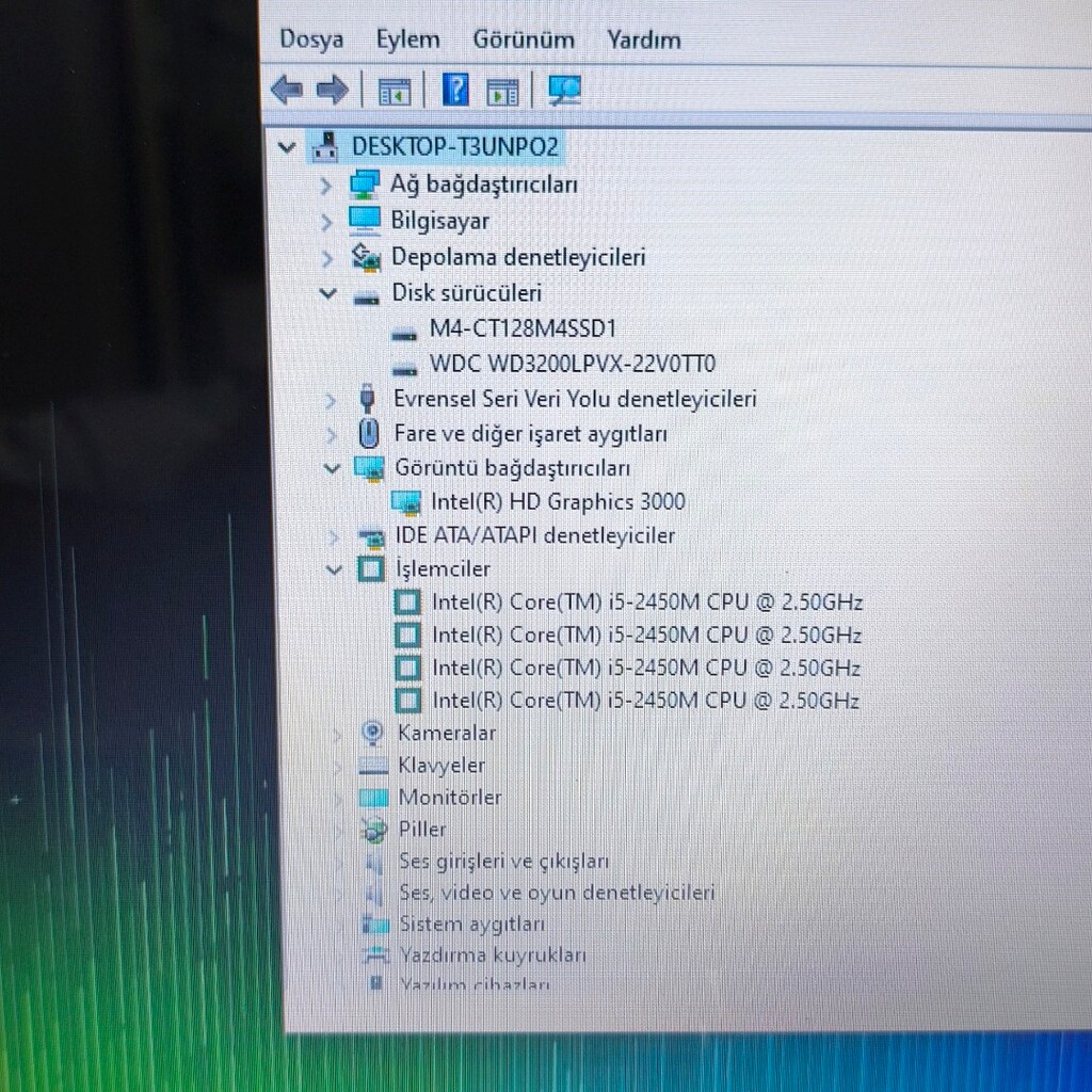 CASPER / İ5 İŞLEMCİ / SSD +HDD / 6 RAM - 9